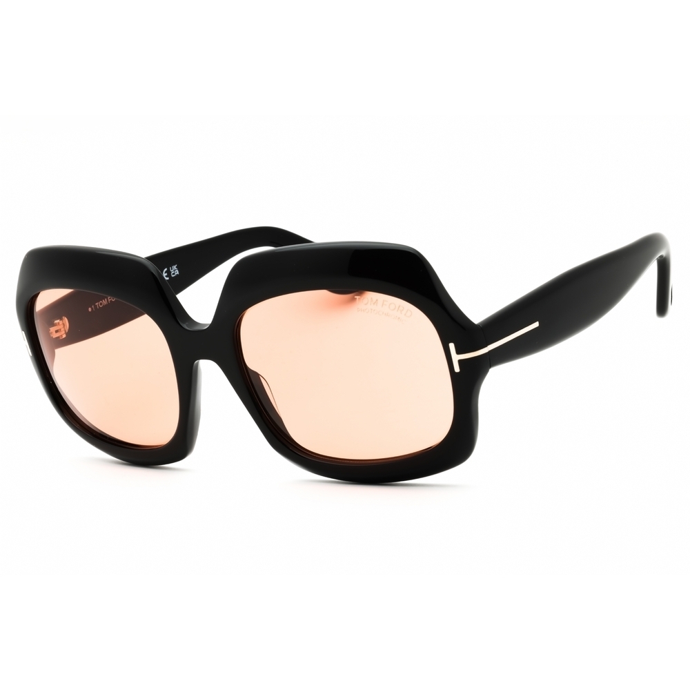Tom Ford FT1155 Sunglasses Black Acetate Oversized